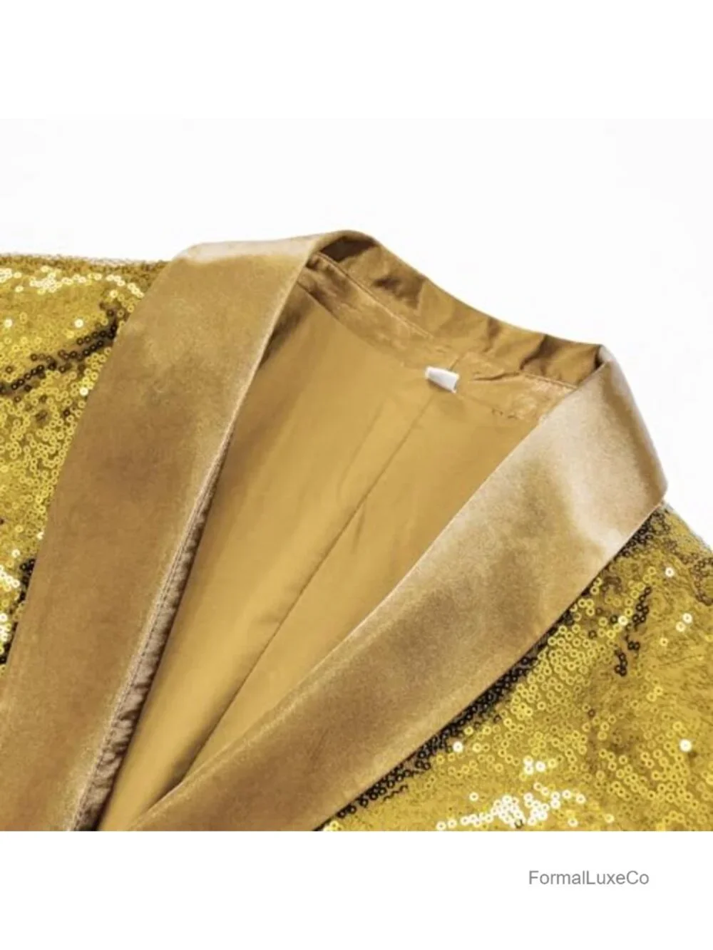 Sequin Jacket Long Sleeve Sparkly Blazer with Lining